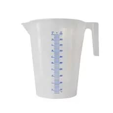 Jarra Graduada 5 Litros Polipropileno Transparente