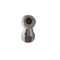 Bico Inflador Para Encher Pneu Tipo Bola Rosca 1/4" fêmea