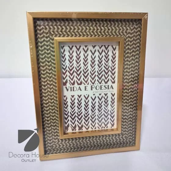 Porta Retrato Decorativo com Moldura Porta Fotos Moderno Casa Decoração