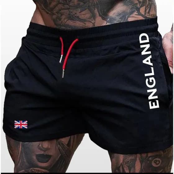 bermuda short tactel elastano England fittness  academia  treino passeio