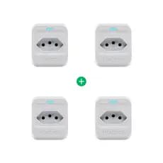 Kit Dispositivo de Proteção Elétrica EPS 301 Branco - 4 peças