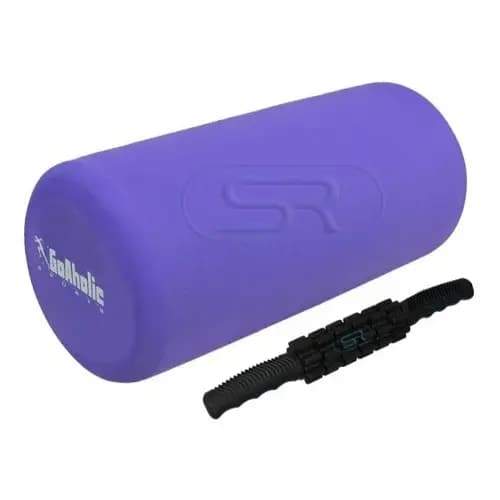 Foam Roller 30cm S. R. + Bastão Liberação Miofascial Rolo