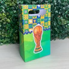 Sacolinha Personalizada Copa do Mundo Pegue e Monte
