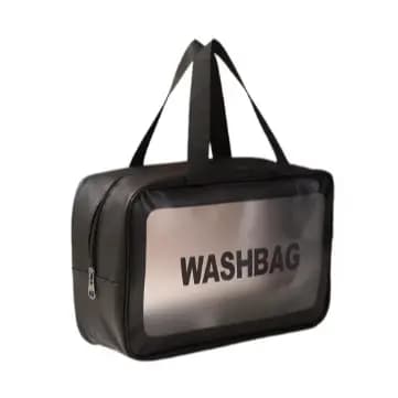 Necessaire Maquiagem Transparente Organizadora 16cm Apenas 1 Bolso
