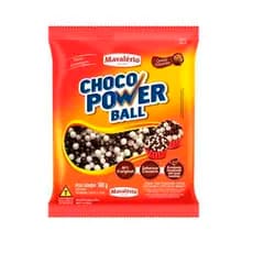 Cereal Mini Leite E Branco Choco Power 500g Branco e Marrom