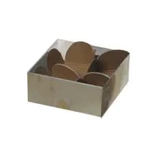 Kit 10 Caixas Para Doces K133 Kraft 12cmX5cmX3cm