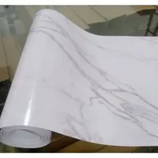 Papel de parede adesivo vinil mármore carrara impermeável