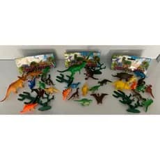 Kit Dinossauro Em Borracha - Brinquedo Dinossauro Brinquedo infantil