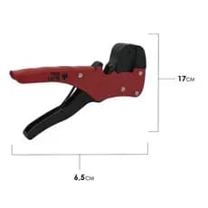 Alicate Decapador Automatico Profissional Corte Ajustavel Cabo 17cm Uso Eletrico Ferramenta