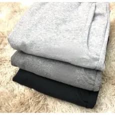 Calça Moletom Masculina Jogger Punho Cós Elástico Cores Sólidas