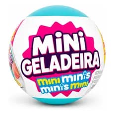 Mini Brands Cápsula Bolinha Surpresa Fridge Mini Geladeira