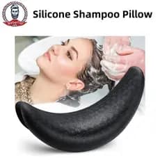 Travesseiro De Shampoo De Silicone , Almofada Ergonômica De Apoio Para Pescoço E Bacia Salão , Cervical Confortável Lava