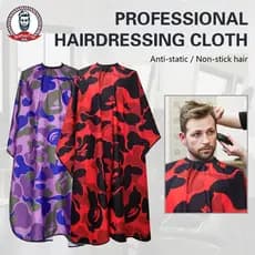 Spot # Professional Capa De Barbeiro , Pano De Cabeleireiro Antiaderente Antiestático , Vestido De Corte De Cabelo De Ba