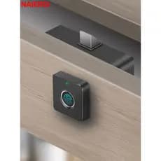 NAIERDI Fechadura Biométrica Inteligente De Armário Sem Chave De Impressão Digital Anti-Furto Porta De Arquivo Ferragens
