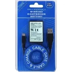 Bateria Para Controle Playstation 4 Ps4 2000 Mah + Cabo Usb