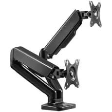 Suporte Articulado Para Dois Monitores com Pistão a Gás Fortrek FK 441S