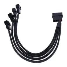 Adaptador Molex para 4x Fans 3Pinos PWM SYS-FAN