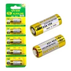 Bateria Pilha 23a 12v Cartela 5 Peças Alcalina Alarme Portão