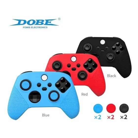 Case Xbox One S X Capas De Controle 2 Pares Grips Analogico