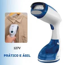 Passadeira A Vapor Portátil Vaporizador Tira Amasso e Rugas das Roupas 1100W 127V