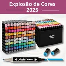 24/36/48/60/80/120 peças Caneta Marcadora Cabeça Dupla Conjunto De Aquarela Especial Para Crianças