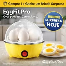 Cozedor de Ovos Elétrico Multifuncional - Egg Cooker 110V