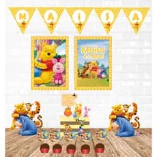 Kit bolinho Ursinho Pool com caixinha personalizada