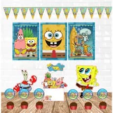 Kit só um bolinho BOB ESPONJA