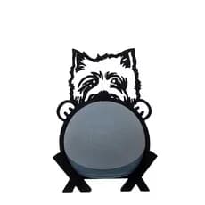 Suporte Alexa Echo Dot 4 e Dot 5 Cachorro West Terrier