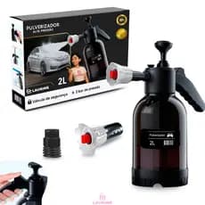 Borrifador Pulverizador Snow Foam Lavadora Espuma Manual 2 Litros Com 2 Bicos Profissional