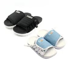 Kit Com 02 Pares de Chinelos Chinelas Criança Menino Slide Asuna 2.0 - Super Confortável