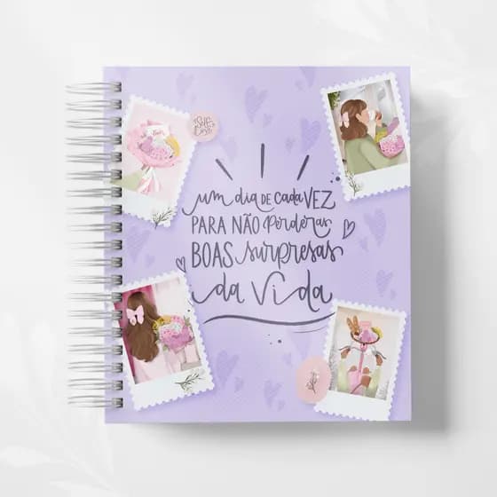 PLANNER 2026 PERSONALIZADO  PERMANENTE COLEÇÃO SELF LOVE  com elástico Organização anual Agenda Capa Dura com Nome  Luxo