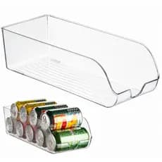 Organizador Porta Lata Cerveja Refrigerante Geladeira Armário Acrílico Resistente UZ