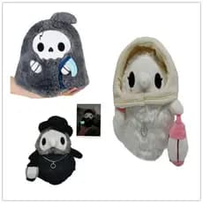 Boneca De Pelúcia Médico Da Peste Esteira Brinquedo Plataforma Corvo Halloween Luminosa