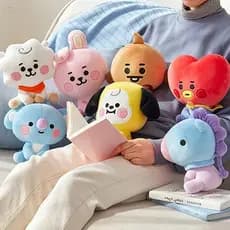 BTS Kpop BT21 BT21 Boneca De Pelúcia Sentada Linda Qualidade De Presente