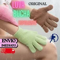ESPONJA BUCHA DE NYLON ESFOLIANTE P/BANHO MOD. LUVA 18X12,5CM COLORS AFD02005 RIO DE OURO