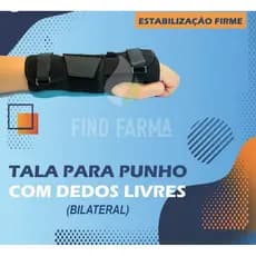 Munhequeira com tala p/ punho (bilateral)