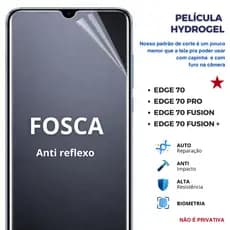 Pelicula Hidrogel FOSCA PREMIUM para Edge 70 - 70 Pro - 70 Fusion - 70 Fusion +