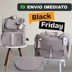 bolsa maternidade 3 peças com mochila e trocador, Mala Maternidade bebê menino/menina Envio Imediato