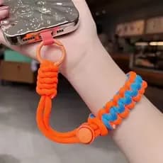 Cordão De Telefone Ajustável Feito À Mão , Alça De Pulso Universal , Cabo De Segurança Anti-Queda Para Esportes Ao Ar Li