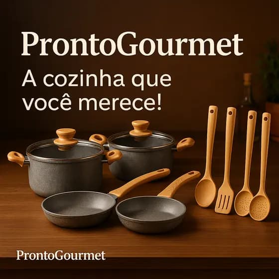 Conjunto de Panelas Antiaderente Utensílios de Cozinha Duráveis