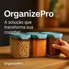 Potes Herméticos Organizador Cozinha Tampa Vedação Verde
