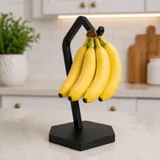 Suporte Porta Banana 30cm Organizador de Frutas/bananas para Cozinha Resistente para bancada, cozinha,mesa.