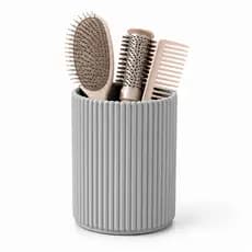 Porta Escovas Multiuso Organizador Banheiro Penteadeira Pincéis Maquiagem Escova de Cabelo, Escova de Dente, Decorativo