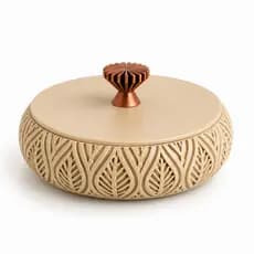 Bowl Organizador Decorativo Porta Jóias Chaves Com Tampa Luxo, Organizador banheiro e penteadeira.