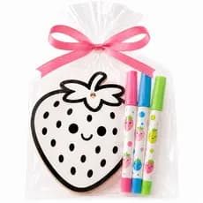 Plaquinhas Frutas para Pintura Infantil Lavável Reutilizável Lembrancinha Criativa Festa, Aniversário,Educativo