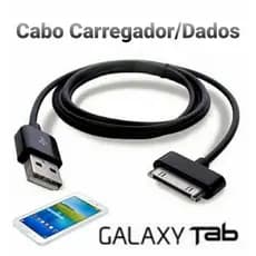 Cabo Dados/Carregador 30 Pinos USB Tablet Samsung P1000 P3100 P3110 P5100 GT-N8000