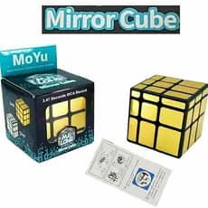 Cubo Mágico Mirror Cube Blocks Dourado 3x3 4x4 5x5 Original MoYu Profissional