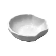 Mini Tigela Concha de Porcelana 100 ml Branca Servir Porções