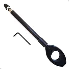 Antena Corta Pipa Moto Retrátil Anti Cerol Aço Inox Guidão ZEM